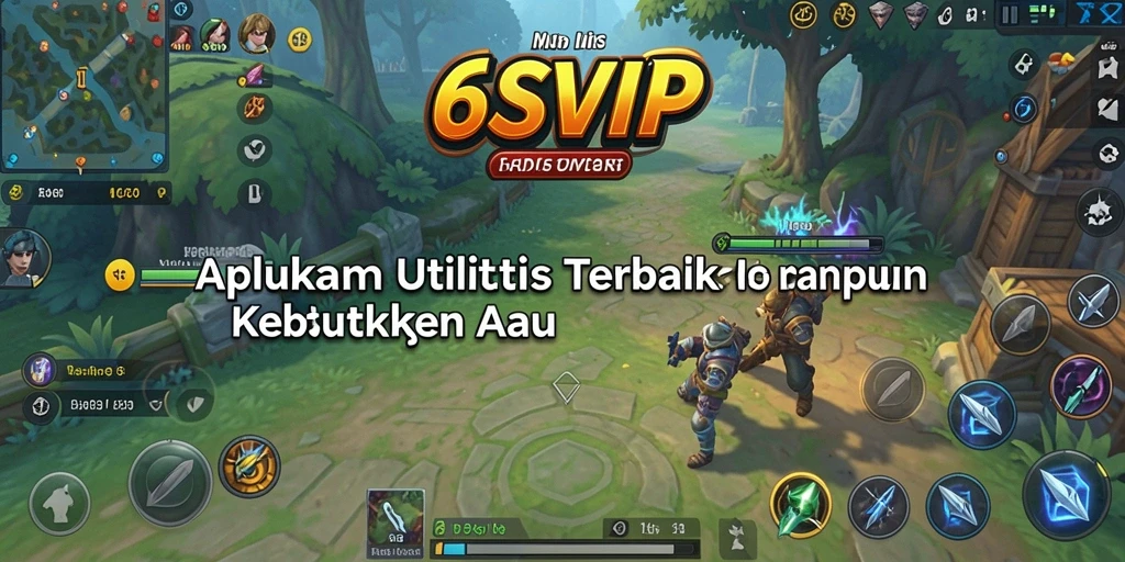 Tampilan antarmuka aplikasi 6SVIP yang ramah pengguna.