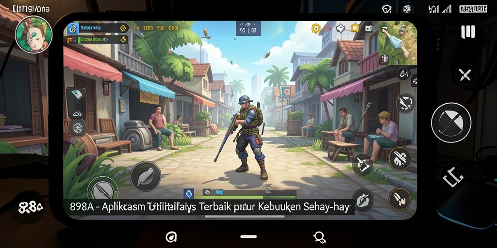 Tampilan utama 898A dengan fitur kuat untuk kebutuhan sehari-hari.