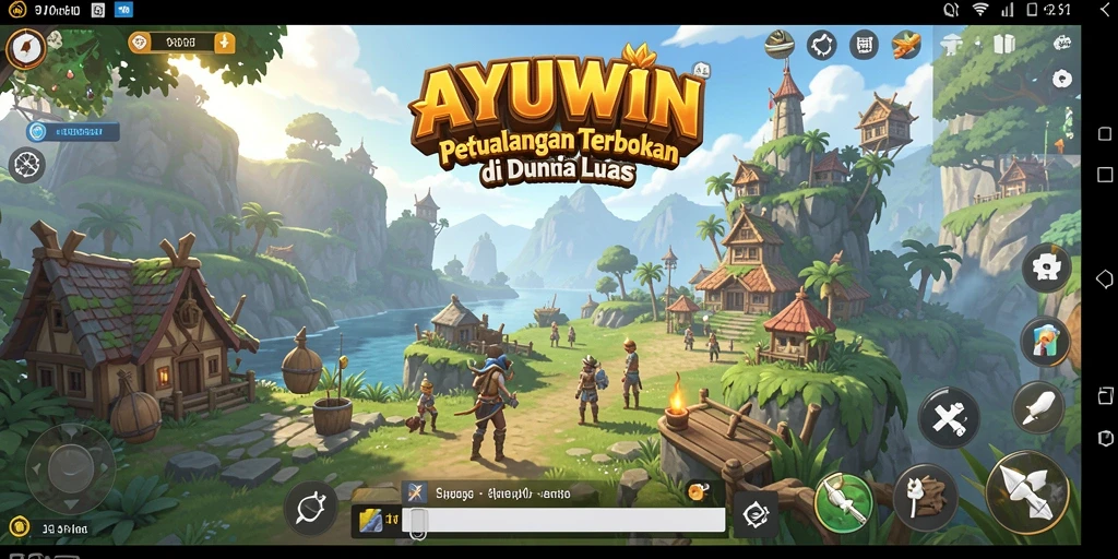 Gameplay AYUWIN yang menakjubkan dengan pemandangan yang luar biasa.