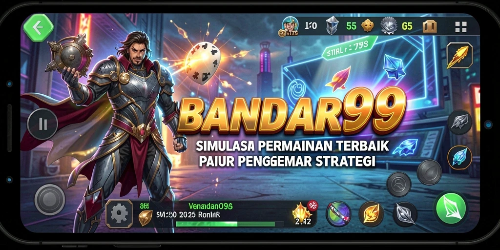 Screenshot menunjukkan gameplay BANDAR99 dengan elemen strategi menarik.