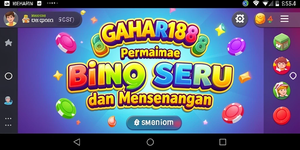 Tampilan seru saat bermain Bingo di GAHAR188.