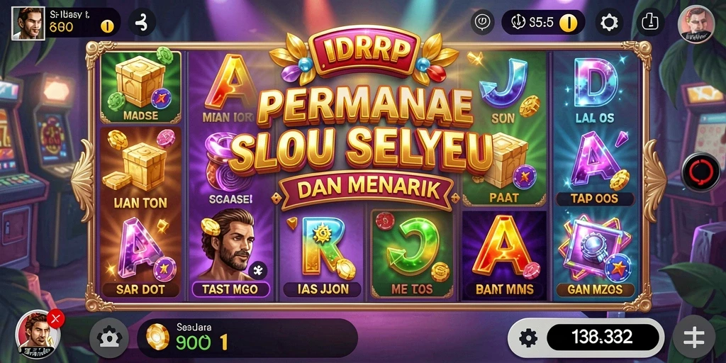 Tampilan gameplay IDRRP yang mendebarkan dan penuh warna.