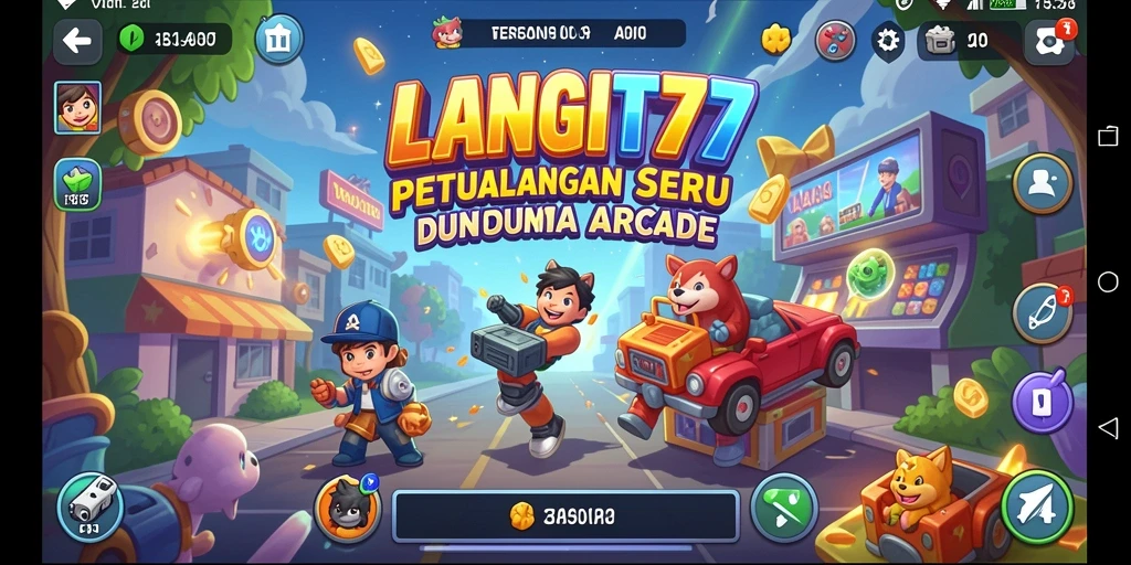 Tampilan menarik dari gameplay LANGIT77 yang seru dan dinamis.
