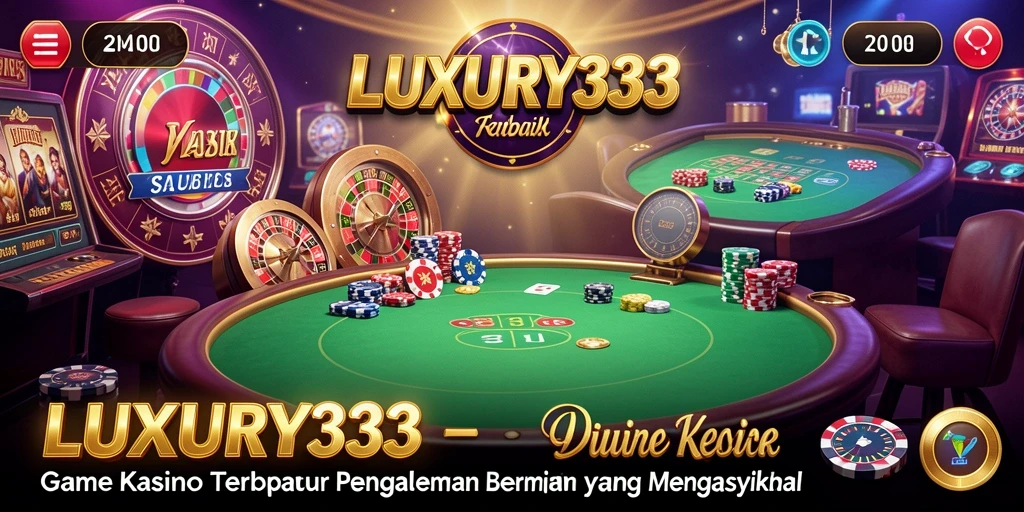 Tampilan memukau dari gameplay LUXURY333 yang mendebarkan.
