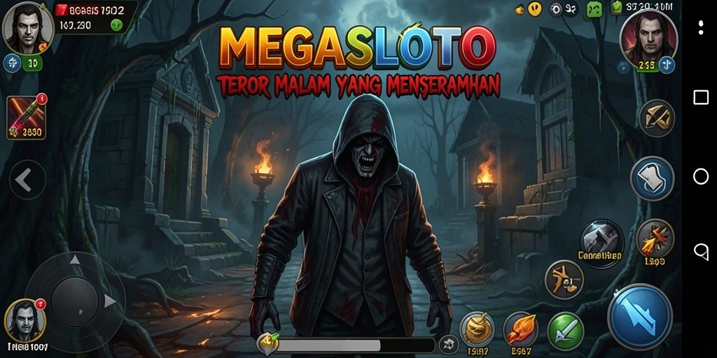 Tampilkan gameplay menegangkan dari MEGASLOTO.
