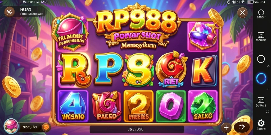 Screenshot utama RP888 menampilkan gameplay slot yang seru dan mengasyikkan.