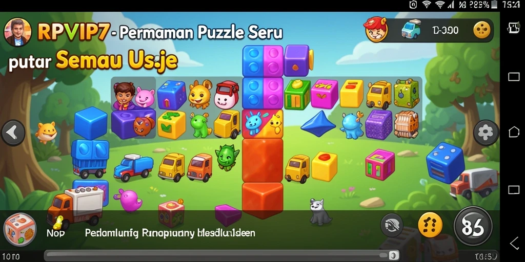 Tampilan gameplay RPVIP7 yang menarik dan menantang.