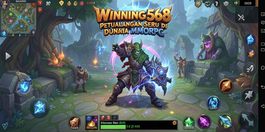 Tampilan menarik dari gameplay <strong>WINNING568</strong> dengan berbagai karakter dan monster yang menantang.
